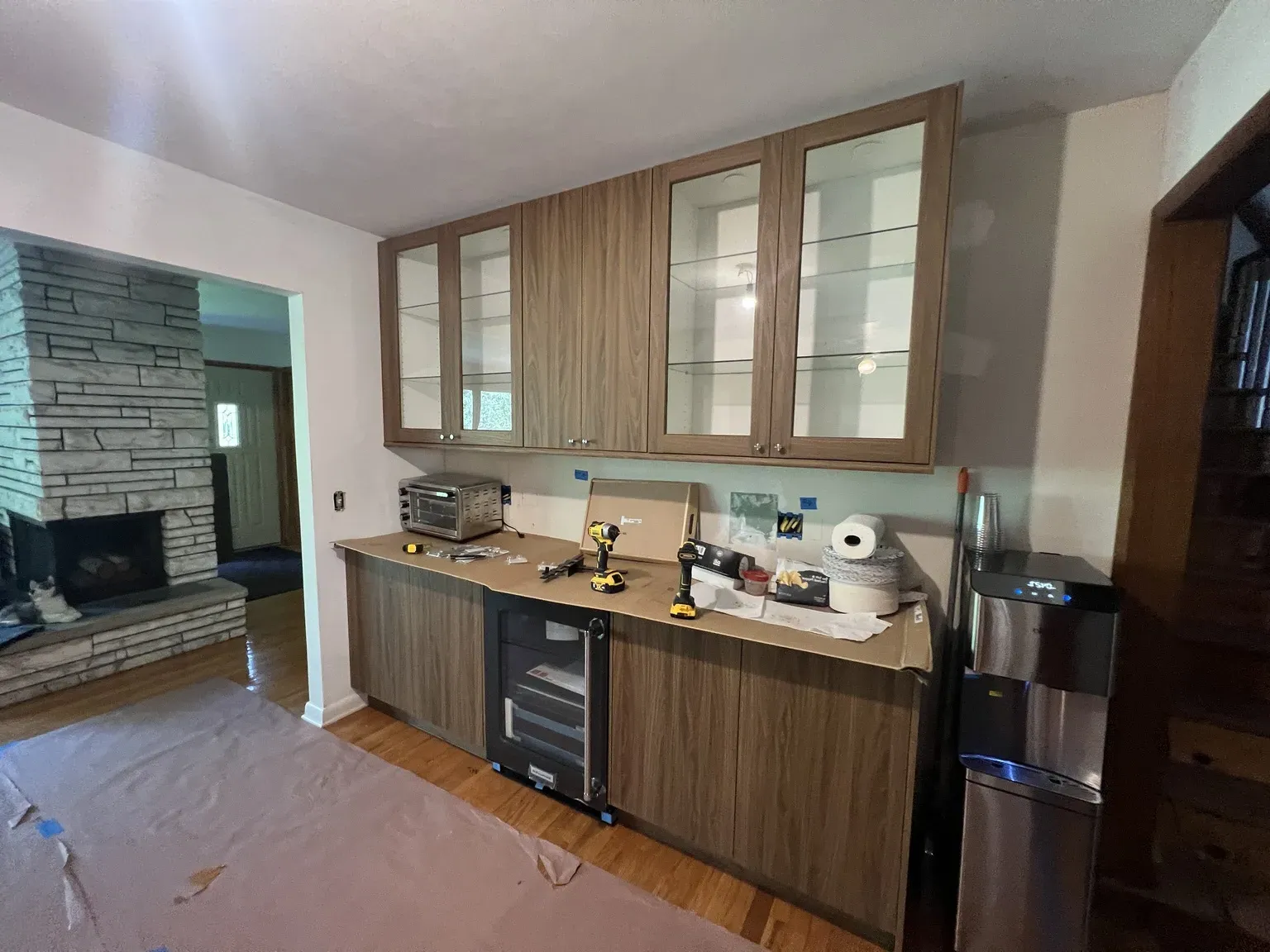 Walnut Butler's Pantry